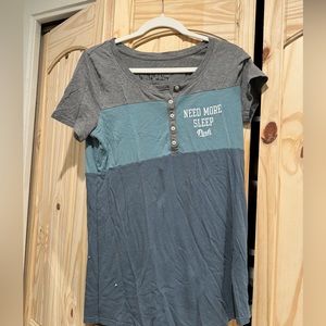 Pink sleep shirt women